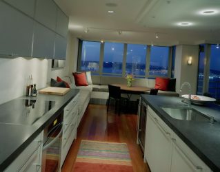 Дизайн кухни 8-12 кв.м. в квартире с балконом. ТОП-5 советов для объединение пространства + 100 ФОТО