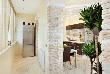 Дизайн кухни 8-12 кв.м. в квартире с балконом. ТОП-5 советов для объединение пространства + 100 ФОТО