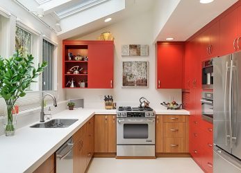 Дизайн кухни 8-12 кв.м. в квартире с балконом. ТОП-5 советов для объединение пространства + 100 ФОТО