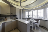 Дизайн кухни 8-12 кв.м. в квартире с балконом. ТОП-5 советов для объединение пространства + 100 ФОТО