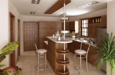 Дизайн кухни с барной стойкой (220+ Фото) – Возможность создания красивого и современного интерьера