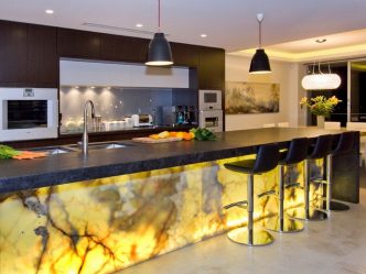 Дизайн кухни с барной стойкой (220+ Фото) – Возможность создания красивого и современного интерьера