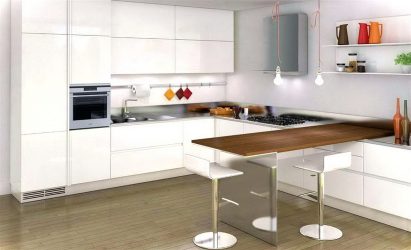 Дизайн кухни с барной стойкой (220+ Фото) – Возможность создания красивого и современного интерьера