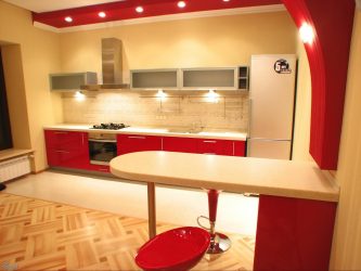 Дизайн кухни с барной стойкой (220+ Фото) – Возможность создания красивого и современного интерьера