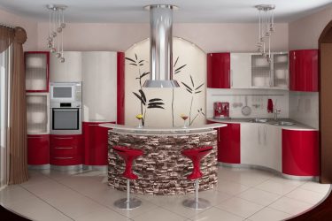 Дизайн кухни с барной стойкой (220+ Фото) – Возможность создания красивого и современного интерьера