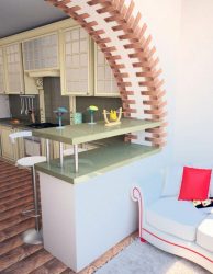 Кухня совмещенная с лоджией: Реальные способы использовать место разумно. Не скучный дизайн для интерьера (120+ Фото)