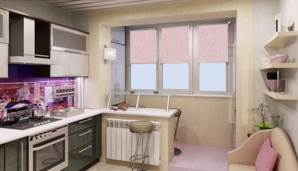 Кухня совмещенная с лоджией: Реальные способы использовать место разумно. Не скучный дизайн для интерьера (120+ Фото)