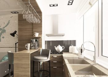 Кухня совмещенная с лоджией: Реальные способы использовать место разумно. Не скучный дизайн для интерьера (120+ Фото)