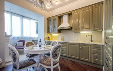 Кухня совмещенная с лоджией: Реальные способы использовать место разумно. Не скучный дизайн для интерьера (120+ Фото)