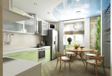 Кухня совмещенная с лоджией: Реальные способы использовать место разумно. Не скучный дизайн для интерьера (120+ Фото)