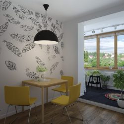 Кухня совмещенная с лоджией: Реальные способы использовать место разумно. Не скучный дизайн для интерьера (120+ Фото)