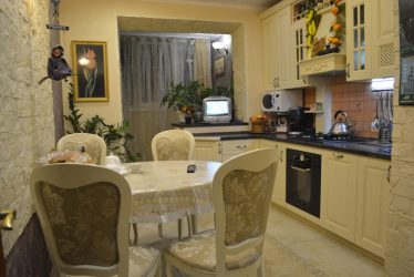 Кухня совмещенная с лоджией: Реальные способы использовать место разумно. Не скучный дизайн для интерьера (120+ Фото)