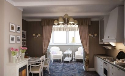 Кухня совмещенная с лоджией: Реальные способы использовать место разумно. Не скучный дизайн для интерьера (120+ Фото)