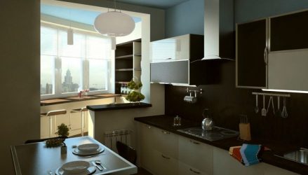 Кухня совмещенная с лоджией: Реальные способы использовать место разумно. Не скучный дизайн для интерьера (120+ Фото)