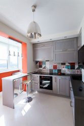 Кухня совмещенная с лоджией: Реальные способы использовать место разумно. Не скучный дизайн для интерьера (120+ Фото)