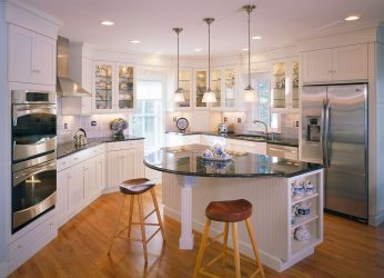 Дизайн кухни с островом: Особенности современной планировки (170+ Фото)