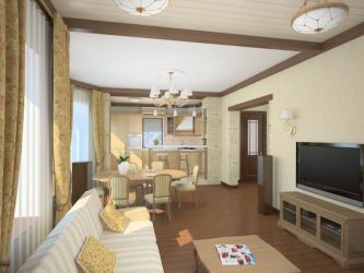 Интерьер кухни совмещенной с гостиной (180+Фото): Хитрости дизайна и секреты расстановки