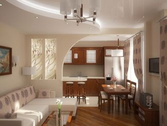 Интерьер кухни совмещенной с гостиной (180+Фото): Хитрости дизайна и секреты расстановки