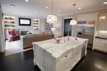 Интерьер кухни совмещенной с гостиной (180+Фото): Хитрости дизайна и секреты расстановки