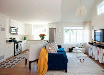 Интерьер кухни совмещенной с гостиной (180+Фото): Хитрости дизайна и секреты расстановки