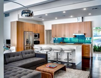 Интерьер кухни совмещенной с гостиной (180+Фото): Хитрости дизайна и секреты расстановки