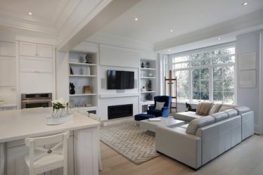 Интерьер кухни совмещенной с гостиной (180+Фото): Хитрости дизайна и секреты расстановки