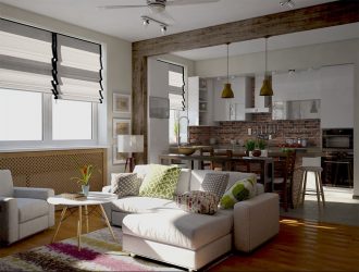 Интерьер кухни совмещенной с гостиной (180+Фото): Хитрости дизайна и секреты расстановки