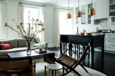 Интерьер кухни совмещенной с гостиной (180+Фото): Хитрости дизайна и секреты расстановки