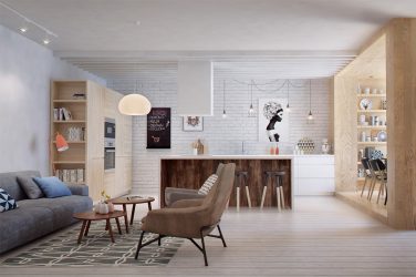 Интерьер кухни совмещенной с гостиной (180+Фото): Хитрости дизайна и секреты расстановки