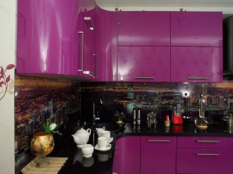 Фиолетовая кухня: Завораживающий дух или аура покоя? 170+(Фото) для безупречного дизайна интерьера