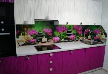 Фиолетовая кухня: Завораживающий дух или аура покоя? 170+(Фото) для безупречного дизайна интерьера