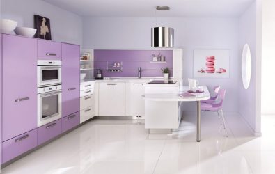 Фиолетовая кухня: Завораживающий дух или аура покоя? 170+(Фото) для безупречного дизайна интерьера