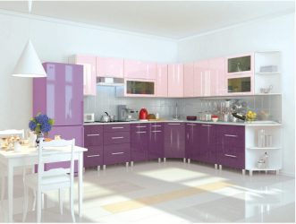 Фиолетовая кухня: Завораживающий дух или аура покоя? 170+(Фото) для безупречного дизайна интерьера