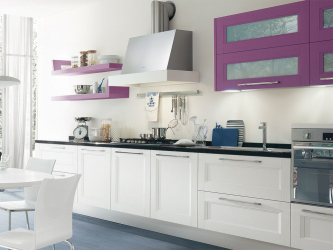 Фиолетовая кухня: Завораживающий дух или аура покоя? 170+(Фото) для безупречного дизайна интерьера
