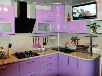 Фиолетовая кухня: Завораживающий дух или аура покоя? 170+(Фото) для безупречного дизайна интерьера