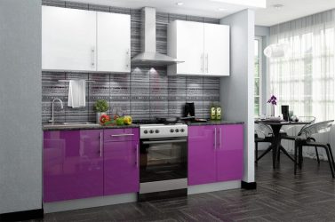 Фиолетовая кухня: Завораживающий дух или аура покоя? 170+(Фото) для безупречного дизайна интерьера