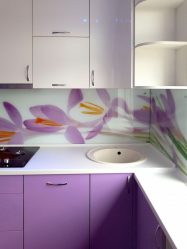 Фиолетовая кухня: Завораживающий дух или аура покоя? 170+(Фото) для безупречного дизайна интерьера