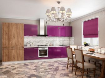 Фиолетовая кухня: Завораживающий дух или аура покоя? 170+(Фото) для безупречного дизайна интерьера