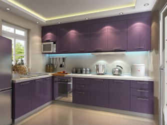 Фиолетовая кухня: Завораживающий дух или аура покоя? 170+(Фото) для безупречного дизайна интерьера