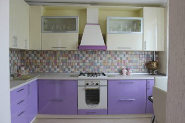 Фиолетовая кухня: Завораживающий дух или аура покоя? 170+(Фото) для безупречного дизайна интерьера