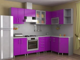 Фиолетовая кухня: Завораживающий дух или аура покоя? 170+(Фото) для безупречного дизайна интерьера