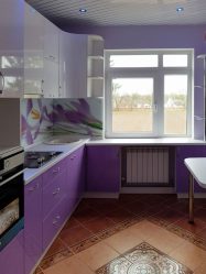 Фиолетовая кухня: Завораживающий дух или аура покоя? 170+(Фото) для безупречного дизайна интерьера