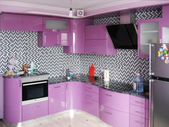 Фиолетовая кухня: Завораживающий дух или аура покоя? 170+(Фото) для безупречного дизайна интерьера
