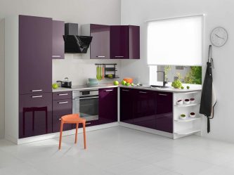 Фиолетовая кухня: Завораживающий дух или аура покоя? 170+(Фото) для безупречного дизайна интерьера