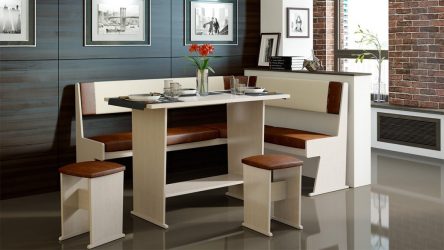 Кухонный уголок: 140+ Фото Уютных Идей для кухни (маленькие, угловые, со спальным местом)