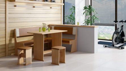 Кухонный уголок: 140+ Фото Уютных Идей для кухни (маленькие, угловые, со спальным местом)