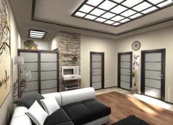 Дизайн квартиры в японском стиле: Спокойствие вашего дома. 220+ (Фото) Интерьера в разных комнатах (кухня, гостиная, ванная)