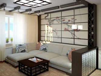 Дизайн квартиры в японском стиле: Спокойствие вашего дома. 220+ (Фото) Интерьера в разных комнатах (кухня, гостиная, ванная)