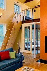 Лестница на второй этаж в частном доме. 290+ Фото Вариантов (деревянные, металлические, бетонные)