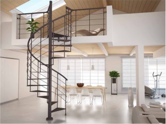 Лестница на второй этаж в частном доме. 290+ Фото Вариантов (деревянные, металлические, бетонные)